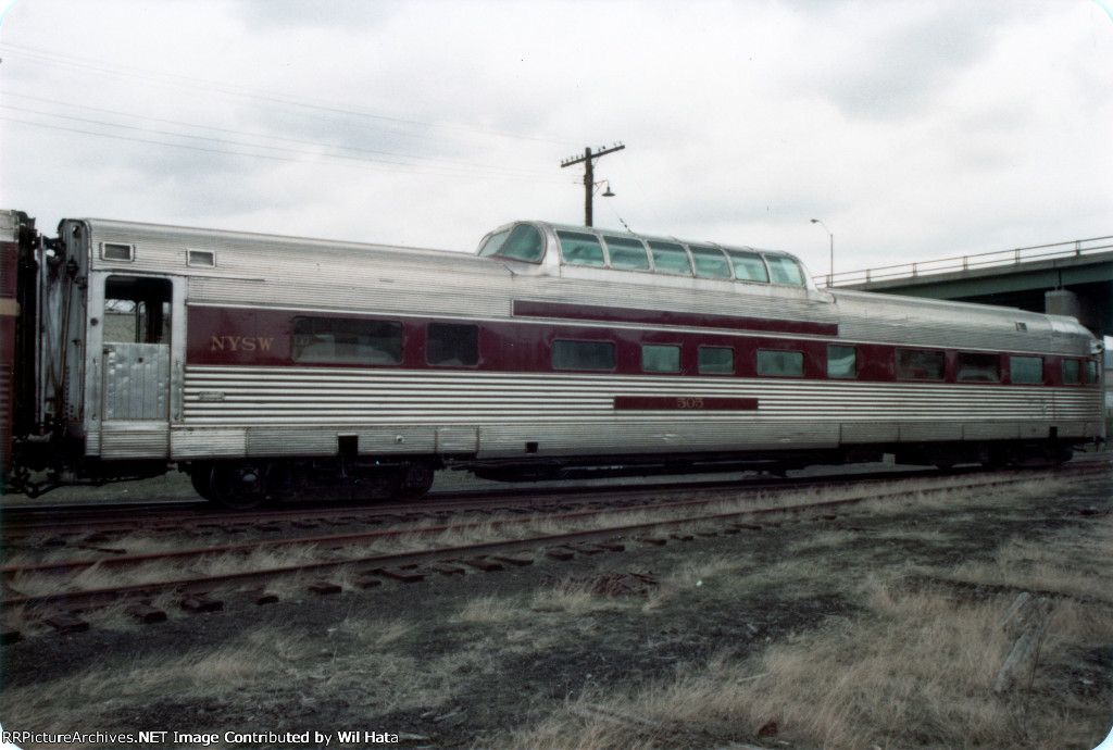 NYS&W Dome Parlor-DR-Obs. 505